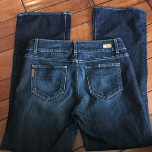Paige hidden hills boot cut jeans